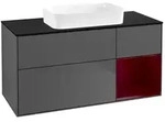 Villeroy und Boch Finion Waschtischunterschrank G712HBGK 120x60,3x50,1cm, Regal