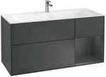 Villeroy und Boch Finion Waschtischunterschrank F070HGHG 119,6x59,1cm, Regal...