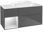 Villeroy und Boch Finion Waschtischunterschrank G701MTGK 120x60,3x50,1cm, Regal