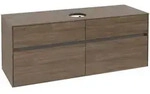 Villeroy und Boch Collaro Waschtischunterschrank C04500VH 140 x 54,8 x 50 cm,