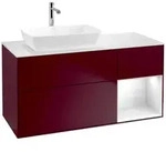 Villeroy und Boch Finion Waschtischunterschrank F811GFHB 120cm, Abdeckplatte...