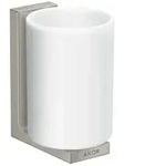 hansgrohe Axor Zahnbecher 42604800 Glas, Wandmontage, stainless steel optic