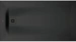 Duarvit Sustano Rechteck-Duschwanne 720283650000000 150 x 80 x 3 cm, dunkelgrau matt