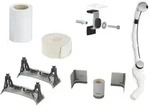 Kaldewei Installations-Set 687676490000 bis 5041, mit Garnitur, f&uuml;r Badewanne