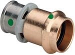 Viega Sanpress &Uuml;bergangsst&uuml;ck 317508 20 x 22 mm, mit SC-Contur, Rotguss