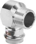Viega Temponox Winkel 811037 18 mm x R 1/2, 90Grad, Stahl, nicht rostend,...