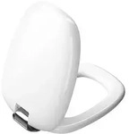 VitrA Plural WC-Sitz 126-003-009 wei&szlig; hochglanz/chrom, mit Absenkautomatik,