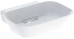 Geberit One Aufsatz-Waschtisch 505050001 50cm, Schalenform, ohne Hahnloch und