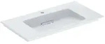 Geberit One M&ouml;bel-Waschtisch 505006001 90 cm, Hahnloch mittig, ohne &Uuml;berlauf, wei&szlig;