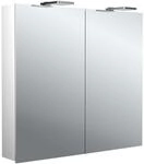 Emco flat 2 Style Aufputz-Lichtspiegelschrank 979706303 800x721mm,