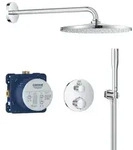 Grohe Precision Thermostat Duschsystem 34880000 Unterputz mit Vitalio Rain Mono 310,
