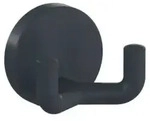 Hewi 477 Doppelhaken 477.90B02592 43,5 mm, matt, anthrazitgrau