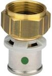 Viega Sanfix-P Anschlussverschraubung 435240 16 mm x G 3/4, flachdichtend, mit