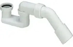 Viega Geruchsverschluss 106263 G 1 1/2 x DN 40/50, Kunststoff wei&szlig;, mit