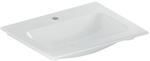 Geberit iCon M&ouml;bel-Waschtisch 501843001 60 x 48 cm, Hahnloch mittig, ohne &Uuml;berlauf,