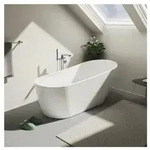 Duravit DuraFaro Badewanne 700568000000000 180x80cm, freistehend, wei&szlig;, Oval