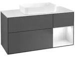 Villeroy und Boch Finion Waschtischunterschrank F711GFGK 120x60,3x50,1cm, Regal