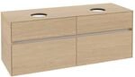 Villeroy und Boch Collaro Waschtischunterschrank C04800VJ 140 x 54,8 x 50 cm,...