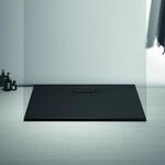 Ideal Standard Ultra Flat New Rechteck-Duschwanne T4475V3 100 x 70 cm, schwarz...