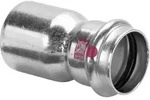Viega Prestabo Reduzierst&uuml;ck 558536 28 x 18 mm, mit SC-Contur, Stahl unlegiert,