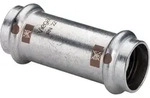 Viega Temponox Schiebemuffe 809225 22 mm, Stahl, nicht rostend, SC-Contur