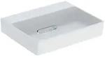 Geberit One Aufsatz-Waschtisch 505025001 50cm, ohne Hahnloch und &Uuml;berlauf, wei&szlig;