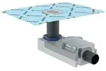 Geberit Duschbodenablauf 154050001 Fu&szlig;boden ab 90 mm, f&uuml;r bodenebene Dusche