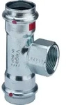 Viega Prestabo T-St&uuml;ck 558925 28 mm x Rp 3/4 x 28 mm, Stahl unlegiert,...