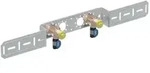 Geberit FlowFit Anschluswinkel 619661001 DN 15, &Oslash; 20 mm, Rp 1/2, 59,7 cm, 90Grad,