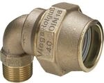 Viega Maxiplex Winkelverschraubung 275112 &Oslash; 25 mm x R 3/4, 90&deg;, Rotguss,