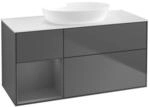 Villeroy und Boch Finion Waschtischunterschrank FA61GKGK 120cm, Abdeckplatte...