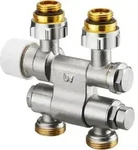 Oventrop Anschlussarmatur 1184035 G 1/2 AGxG 3/4 AG, Ein-/Zweirohrarmatur