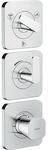 Hansgrohe Axor Citterio C Thermostatmodul 380/120, 49710000 cubic cut,...