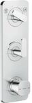 hansgrohe Axor Citterio C Thermostatmodul 49700000 ohne Struktur, chrom,...