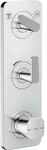 hansgrohe Axor Citterio C Thermostatmodul 49701000 cubic cut, chrom, Unterputz,...