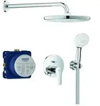 Grohe Eurosmart Duschsystem 25288000 Unterputz Komplett-Set, chrom
