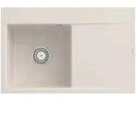 Villeroy und Boch Subway Style 45 Flat Fl&auml;chenb&uuml;ndige Sp&uuml;le 33481FKR links, mit