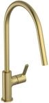 Ideal Standard Gusto K&uuml;chenarmatur BD408A2 brushed gold, mit hohem Rohrauslauf