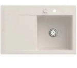 Villeroy und Boch Subway Style 45 Einbausp&uuml;le 334702KR rechts, mit Ablaufgarnitur,