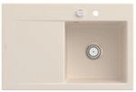 Villeroy und Boch Subway Style 45 Einbausp&uuml;le 334702FU rechts, mit Ablaufgarnitur,
