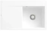 Villeroy und Boch Subway Style 45 Flat Fl&auml;chenb&uuml;ndige Sp&uuml;le 33471FKG rechts,...