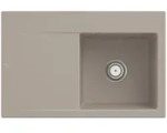 Villeroy und Boch Subway Style 45 Einbausp&uuml;le 334701AM rechts, mit Ablaufgarnitur,