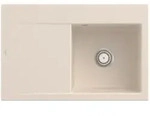 Villeroy und Boch Subway Style 45 Einbausp&uuml;le 334701FU rechts, mit Ablaufgarnitur,