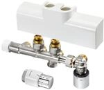 Oventrop Multiblock T-RTL Anschlussset 1184188 wei&szlig;, f&uuml;r Multiblock T-RTL/Uni SH,