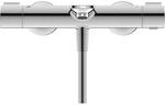 Duravit Wave Wannenarmatur WA5220000010 Aufputz, Ab- und Umstellventil, chrom