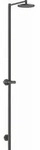 hansgrohe Axor Starck Duschs&auml;ule 12671340 mit Kopfbrause, ohne Handbrause, brushed