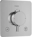 hansgrohe Ecostat Comfort Q Thermostat 33713000 Unterputz, f&uuml;r 2 Verbraucher, 24