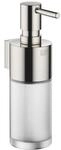 Dornbracht Spender 83435970-08 Wandmodell, Flasche aus Kristallglas, matt, Platin