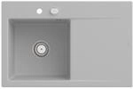 Villeroy und Boch Subway Style 45 Flat Einbausp&uuml;le 334802SM links, mit