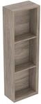 Geberit iCon Regal 502320JR1 22,5x70x13,2cm, rechteckig, nussbaum/Melamin Struktur